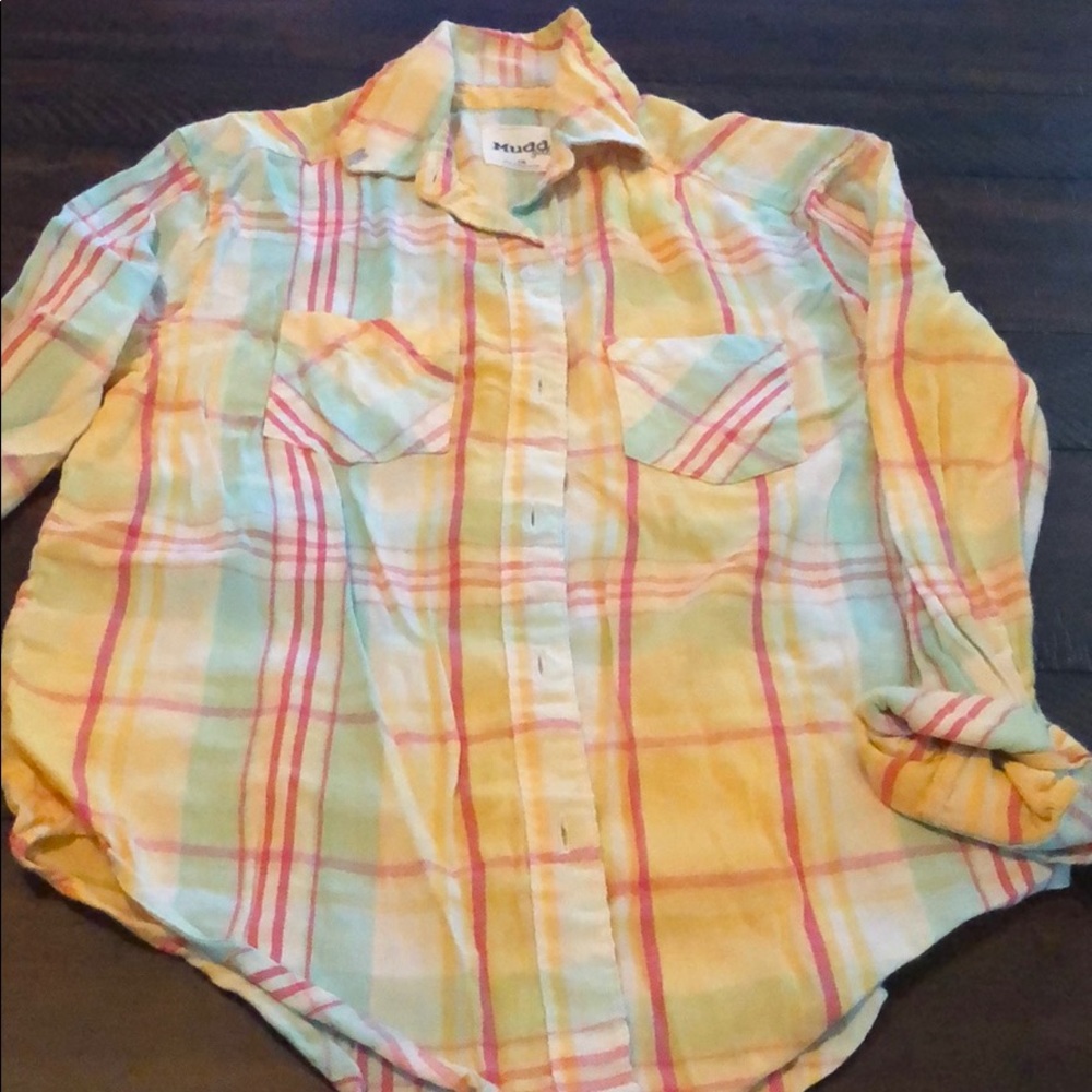 Girls button up